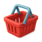Shopping basket, representing high-intent buyers reaching your website from news coverage
