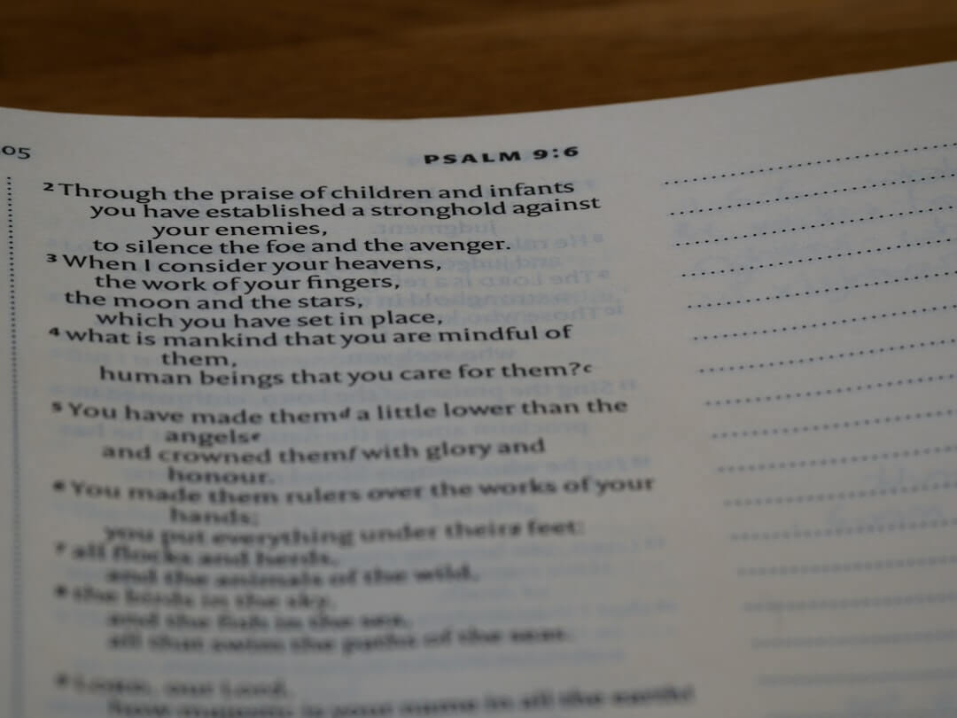 a close up of a book with a poem on it