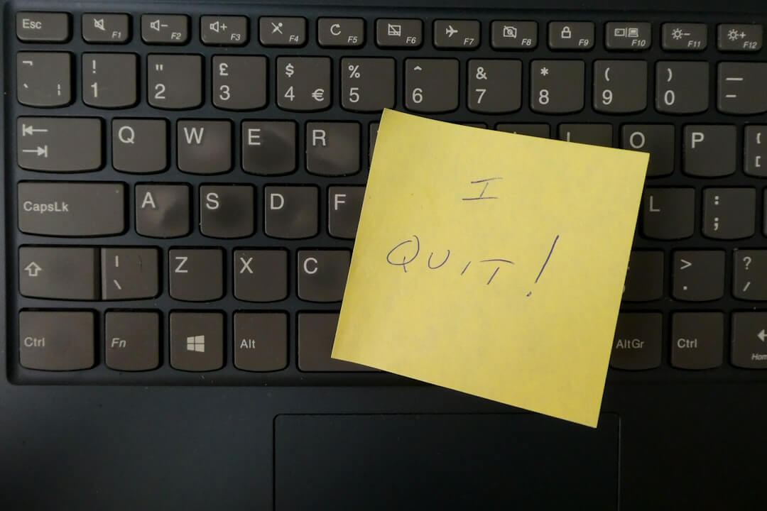 person sitting by the table using laptop